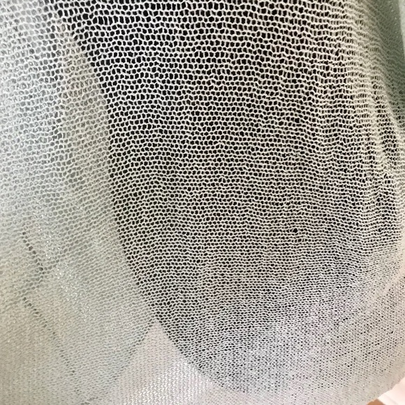 *price drop* EILEEN FISHER aqua sweater size XL - Picture 7 of 7